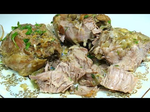 Видео: Безумно Нежное Мясо! Можно есть Губами! Вкусное Блюда из Индейки