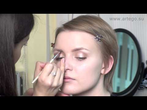 Видео: Натуральный макияж (nude) и smoky eyes . Подробно. О. Садикова.