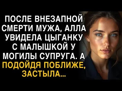 Видео: ПОСЛЕ ВНЕЗАПНОЙ СМЕРТИ МУЖА, АЛЛА УВИДЕЛА ЦЫГАНКУ С МАЛЫШКОЙ У МОГИЛЫ СУПРУГА  А ПОДОЙДЯ ПОБЛИ