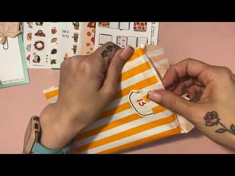 Видео: 🎃 АДВЕНТ-КАЛЕНДАРЬ НА ОСЕНЬ ОТ ДЕВУШЕК-ПЛАНИРОВЩИЦ НА ETSY 🎃