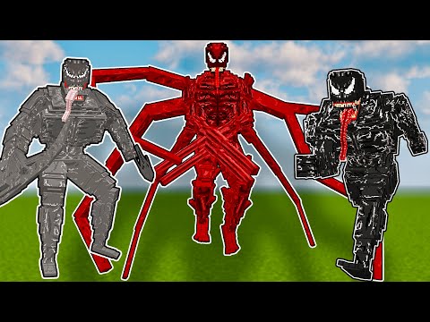 Видео: НОВЫЙ МОД НА ВЕНОМА И СИМБИОТОВ МАЙНКРАФТ Carnage Venom Minecraft