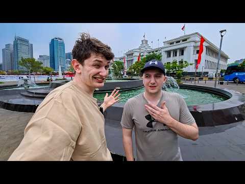 Видео: Наш первый день в Джакарте, Индонезия, оказался совсем не таким, как мы ожидали! 🇮🇩