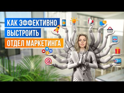 Видео: Как построить эффективный отдел маркетинга для роста бизнеса