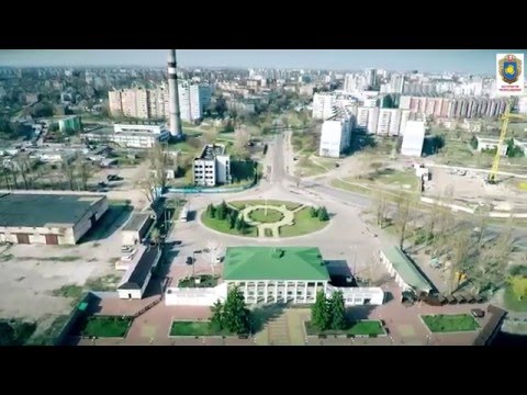 Видео: Річковий порт Черкаси (аерозйомка)