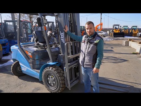 Видео: Дополнительные опции для Вилочного погрузчика TRF D30
