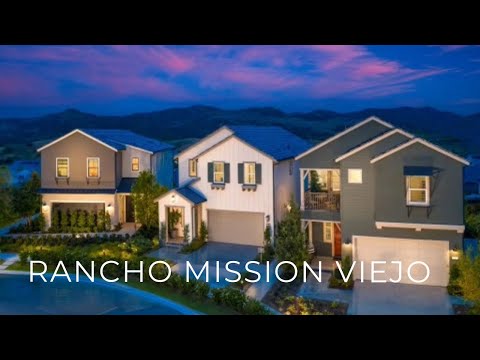 Видео: НОВЫЕ ДОМА ОТ ЗАСТРОЙЩИКА В КАЛИФОРНИИ.RANCHO MISSION VIEJO.