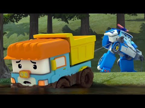 Видео: 🚔 Мультик РОБОКАР ПОЛИ 🚑 Новые приключения друзей (сборник 4) 🚒
