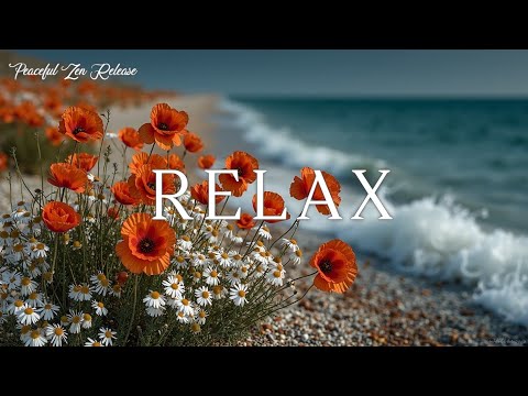 Видео: Расслабляющие Струны Пианино и Океанские Волны для Безмятежного Изучения и Глубокой Медитации