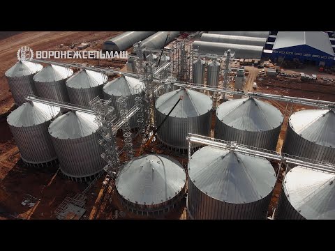 Видео: Монтаж оборудования на элеваторном комплексе ЖАК