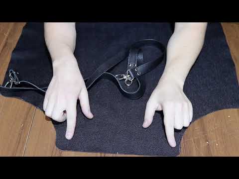 Видео: DIY фартук из кожи - leather apron