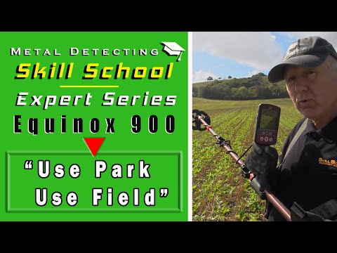 Видео: Используете ли вы металлоискатель с программой Minelab Equinox Park или Field?