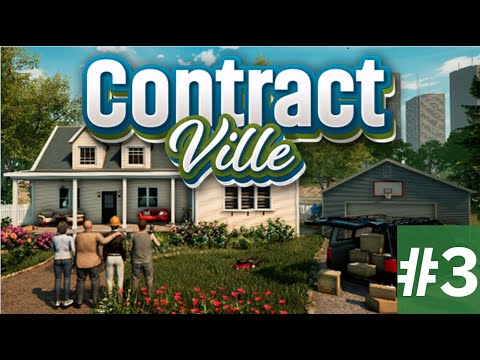 Видео: ContractVille - Симулятор стройки ➤ Прохождение #3 ➤ Строим первый дом. С проекта под ключ