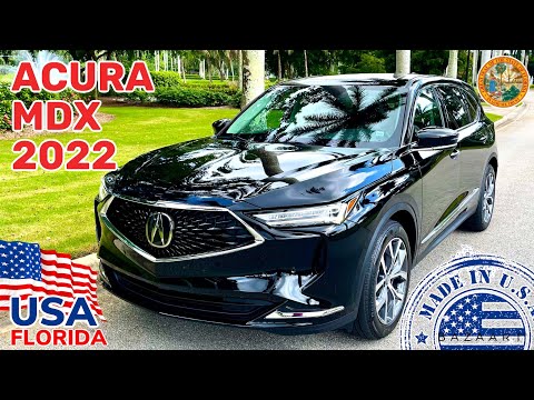 Видео: США Цены Acura MDX 2022 один месяц эксплуатации