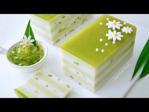 Видео: Красивый слоеный желейный торт❤  (Beautiful Layer Jelly Cake Recipe) #littleduckkitchen