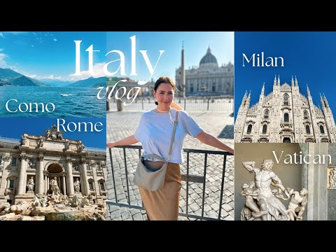 Видео: Италия 🇮🇹 Милан, озеро Комо, Рим, Ватикан, аутлет, концерт Linkin Park