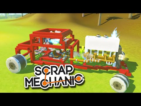 Видео: ВСЕ ВИДЫ ПОРШНЕВЫХ ДВИГАТЕЛЕЙ в SCRAP MECHANIC