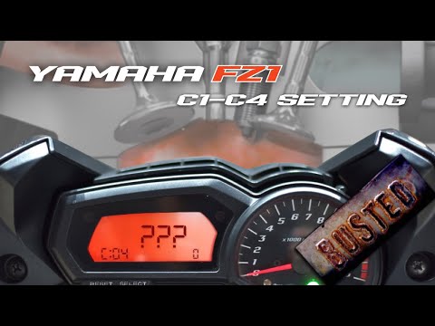 Видео: Разбираемся в режимах C1-C4 на Yamaha FZ1