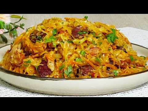 Видео: Тушкована капуста, яку всі просять знову і знову 🍲