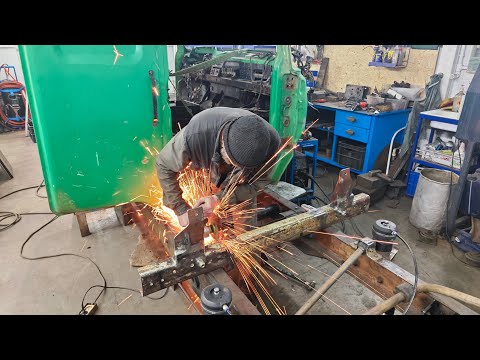 Видео: Крепление, ограничители хода подвески кабины. Стабилизатор и его крепления. ЗИЛ Бычок.