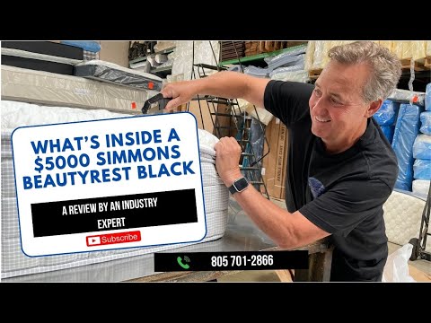 Видео: Что же на самом деле находится внутри матраса Beauty Rest Black, который стоит более пяти тысяч д...