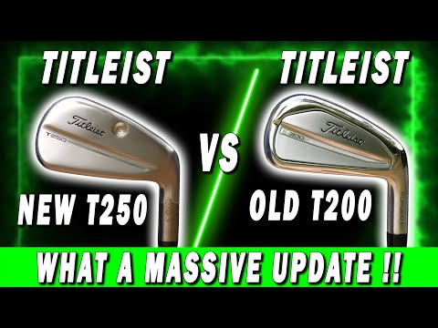 Видео: САМОЕ БОЛЬШОЕ ИЗМЕНЕНИЕ В ИСТОРИИ!! | Titleist T200 2023 против Titleist T250