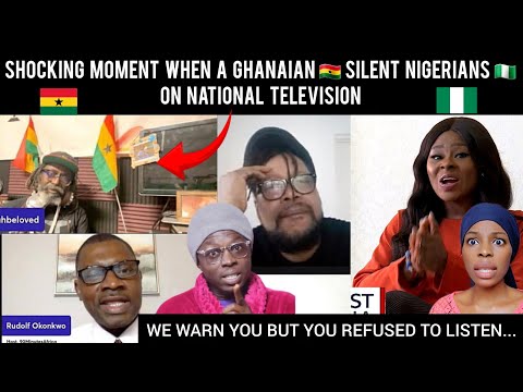 Видео: Нигерийцы🇳🇬 в стыде, поскольку этот ганский🇬🇭 мужчина открыто доказал им, что они неправы, на нац...