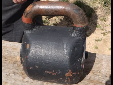 Видео: АНТИКРИЗИСНАЯ ГИРЯ 67 KG HANDYCRAFT ANTICRISIS KETTLEBELL