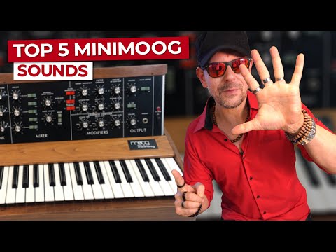 Видео: 5 лучших звуков Minimoog