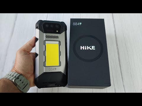 Видео: Бронефон Unihertz 8849 Hike 12/512Gb 23800mAh Распаковка и Первое Знакомство