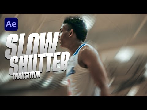Видео: Эффект перехода с медленной выдержкой — After Effects