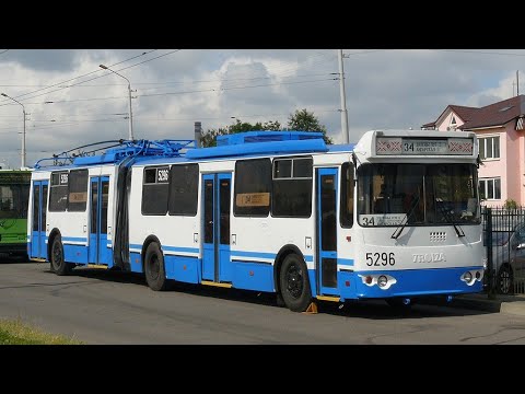 Видео: ИНФОРМАТОР троллейбусного маршрута №34 г. Минска (голос Эдуарда Данченко)