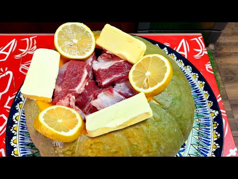 Видео: НЕПОВТОРИМЫЕ ВКУСНЫЕ БЛЮДА МЯСО В ТЫКВЕ И ЛЕПЕШКА В ТАНДЫРЕ