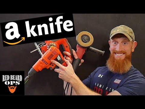 Видео: Сделайте нож с помощью недорогих и простых инструментов Amazon | Изготовление ножей