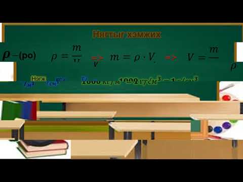 Видео: [Цахим хичээл] 7-р анги "Нягтыг хэмжих" Физикийн багш Б.Цолмонтуяа
