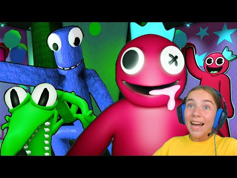 Видео: РАДУЖНЫЕ ДРУЗЬЯ С СЕСТРОЙ в ROBLOX!