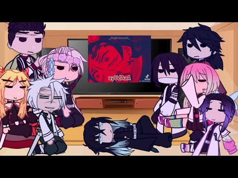 Видео: hashiras react to tiktok/реакция хашира на тик ток/[1/???]/[🇺🇲/🇷🇺]/demon slayer/gacha club