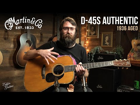 Видео: Martin D-45S, аутентичный, 1936 года, состаренный | Демонстрация с Мэттом Чулкой