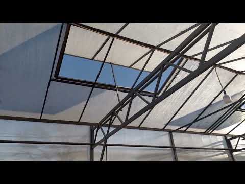 Видео: Гидропоника технологиясы менен иштоого ылайыкталып салынган куноскана (теплица)