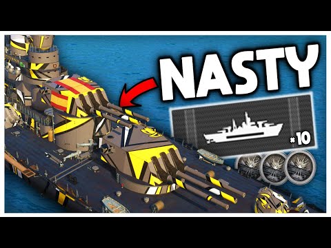 Видео: Кастилья ест линкоры на завтрак в World of Warships Legends