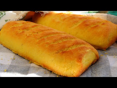 Видео: Золотой хлеб! Вы должны попробовать это! Рецепт интересный, простой, хлеб вкусный!