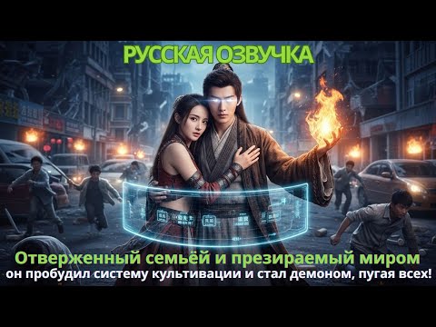 Видео: Отверженный семьёй и презираемый миром, он пробудил систему культивации и стал демоном, пугая всех!