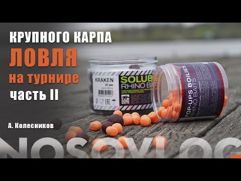 Видео: Ловля крупного карпа, Колесников А., - ЧАСТЬ II