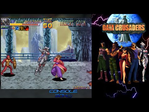 Видео: Gaia Crusaders (MAME) - прохождение игры