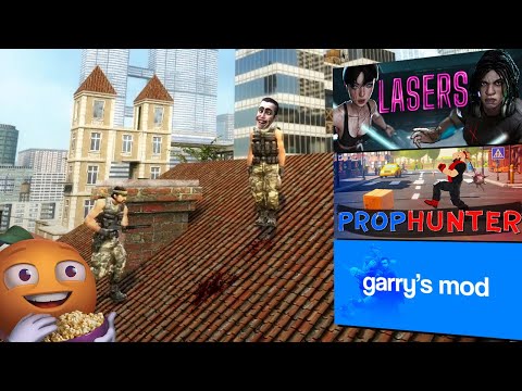 Видео: Пятничный балаган с Мишей Джусом | LASERS | PropHunter | Garry's Mod | Стрим от 23/02/2024