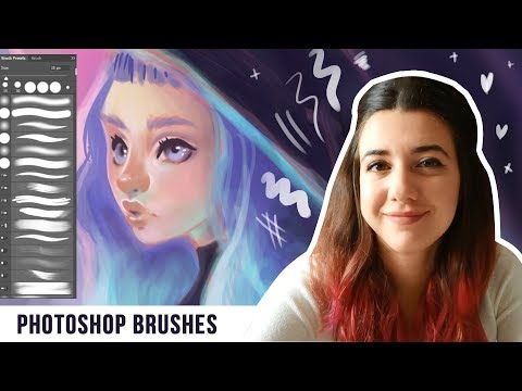 Видео: Любимите ми PHOTOSHOP ЧЕТКИ за дигитално рисуване | GloryArt