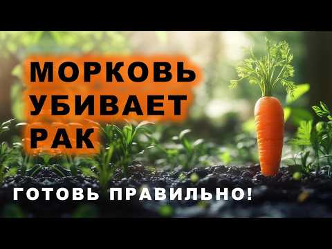 Видео: Морковь - мощное лекарство от рака, ЕСЛИ есть её правильно!