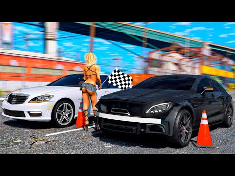 Видео: ОПЕРСКАЯ ЕЗДА В GTA 5 - MERCEDES CLS 63 AMG БАНАН ПРОТИВ ЗАРЯЖЕННЫХ МАШИН НА УЛИЧНЫХ ГОНКАХ! 🌊ВОТЕР