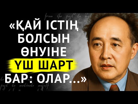 Видео: Мұхтар Әуезовтың 50 Нақыл Сөздері. Афоризмдері.