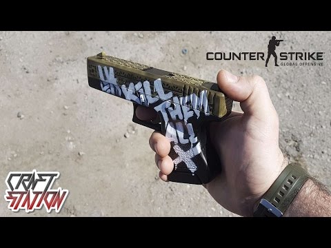 Видео: Как сделать Glock 18  Wasteland Rebel Глок 18 в скине Пустынный повстанец CS:GO