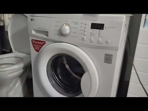 Видео: Lg f1068ld всегда тресётся